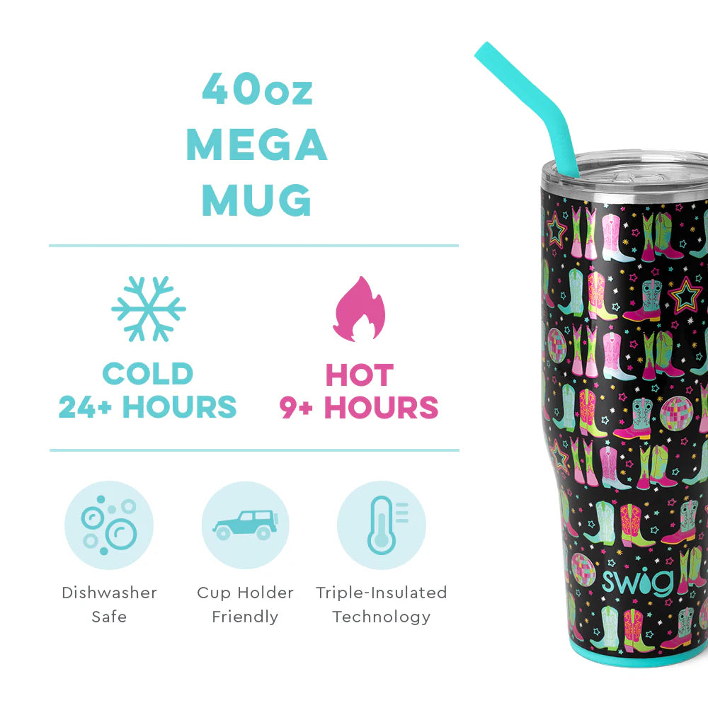 Swig | Disco Cowgirl 40 oz Mega Mug