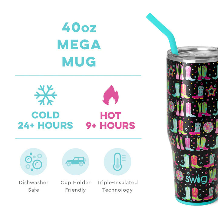 Swig | Disco Cowgirl 40 oz Mega Mug
