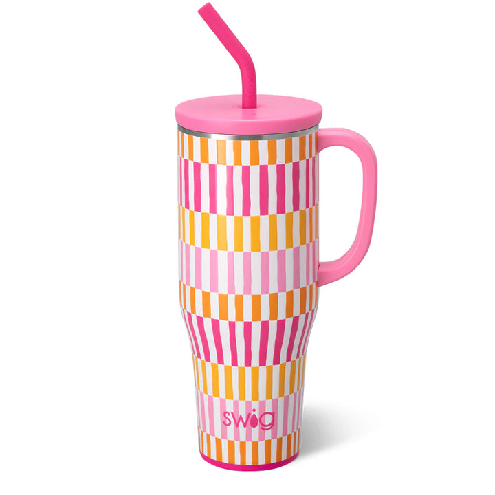 Swig | Sherbet Stripe 40 oz Mega Mug