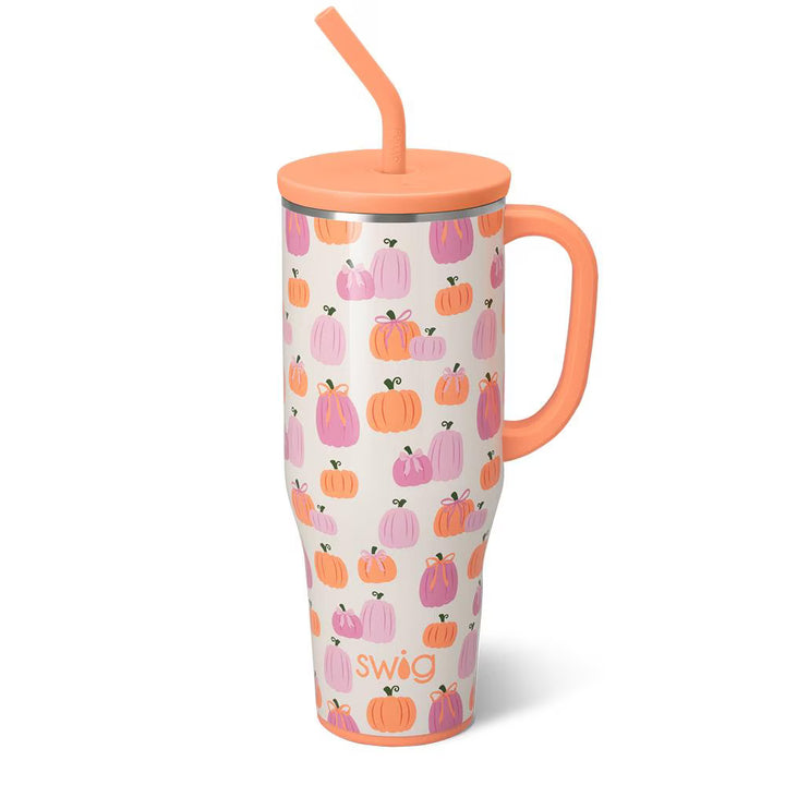 Swig | Pumpkins and Bows 40 oz Mega Mug