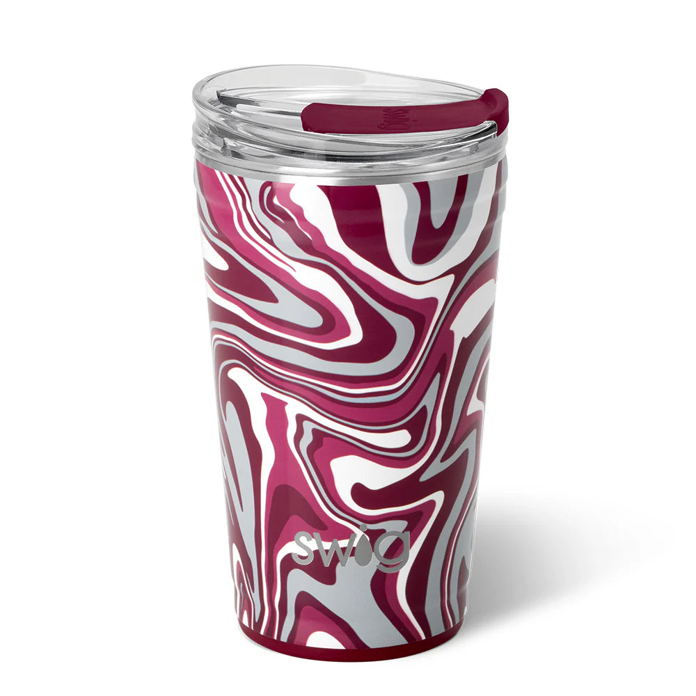 Swig | Fanzone Maroon Party Cup in 24oz