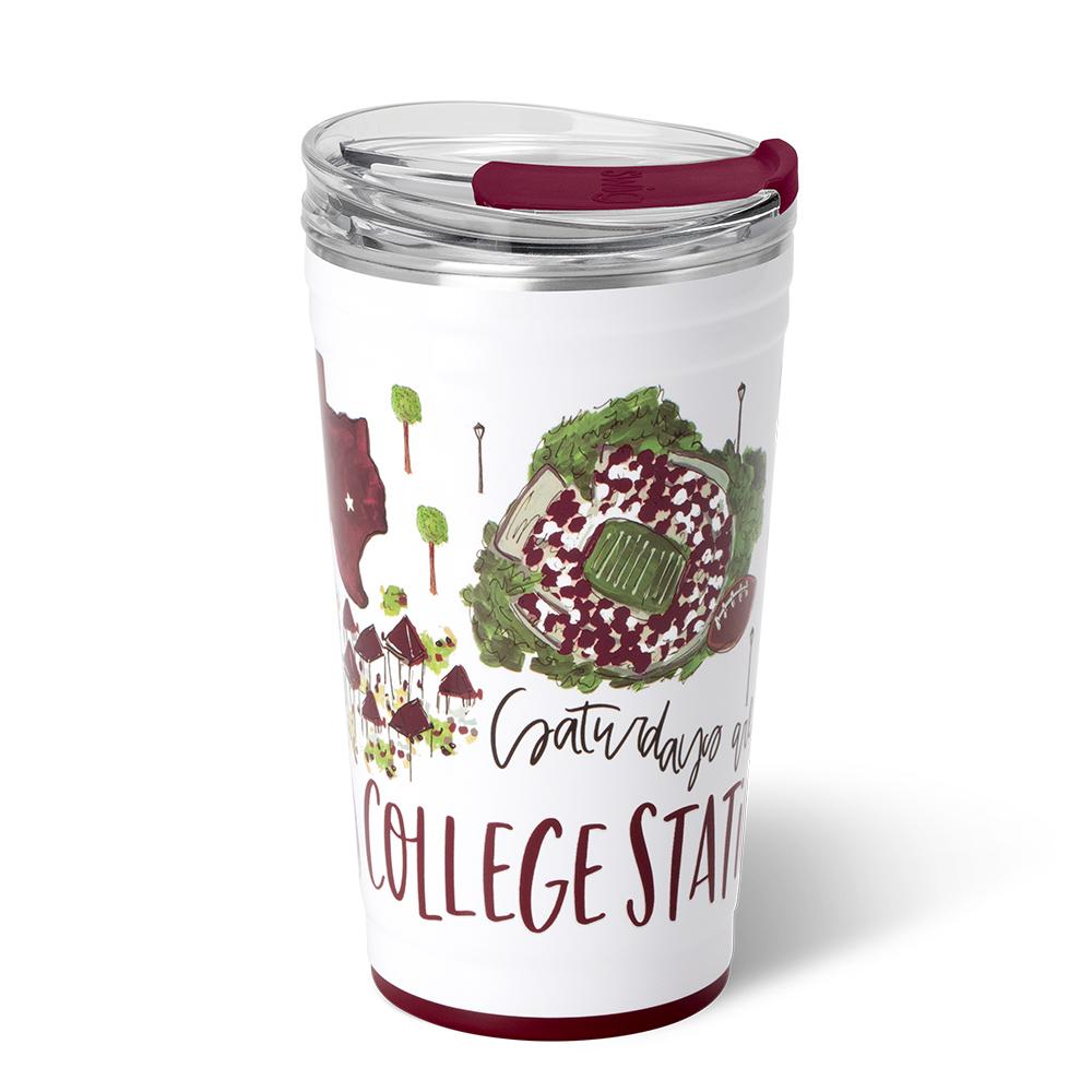 Swig | Saturdays in College Station Party Cup in 24oz