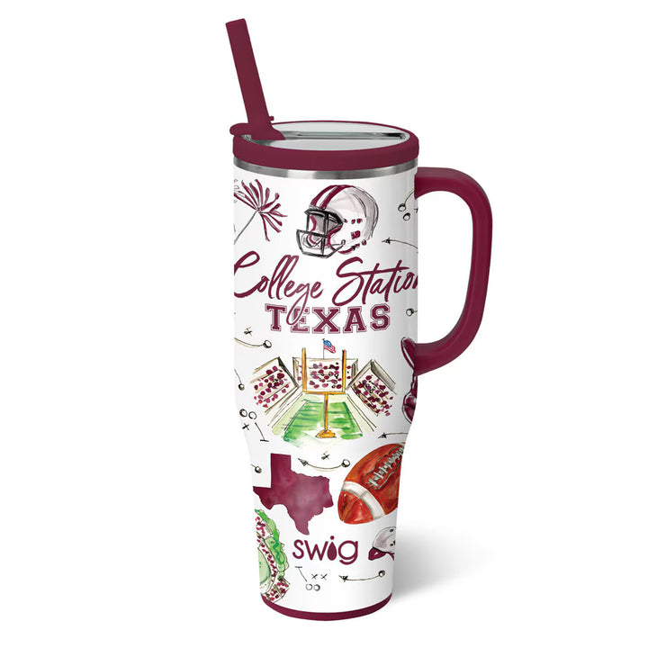Swig | Tailgates in College Station 40oz Mega Mug