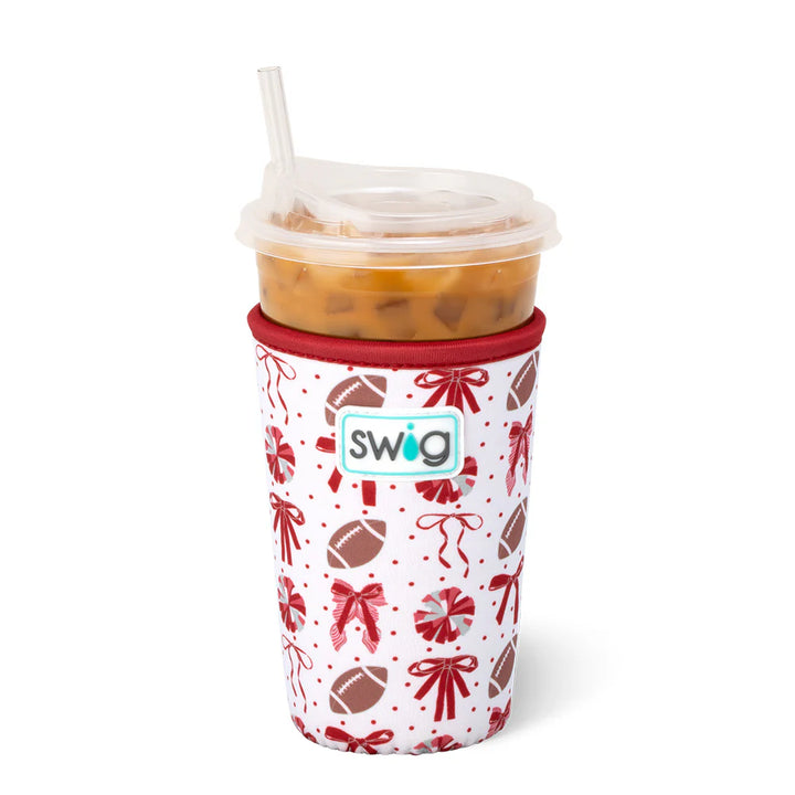Swig | We've Got Spirit Red and Grey Medium Iced Cup Coolie