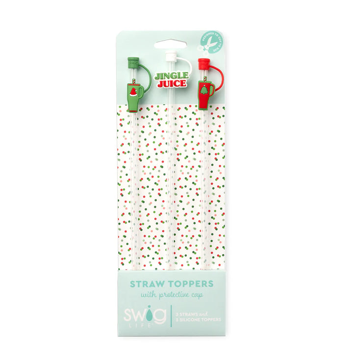 Swig | Mega Mug Christmas Straw Topper