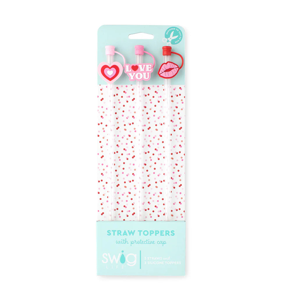 Swig | Sweethearts Straw Topper Set