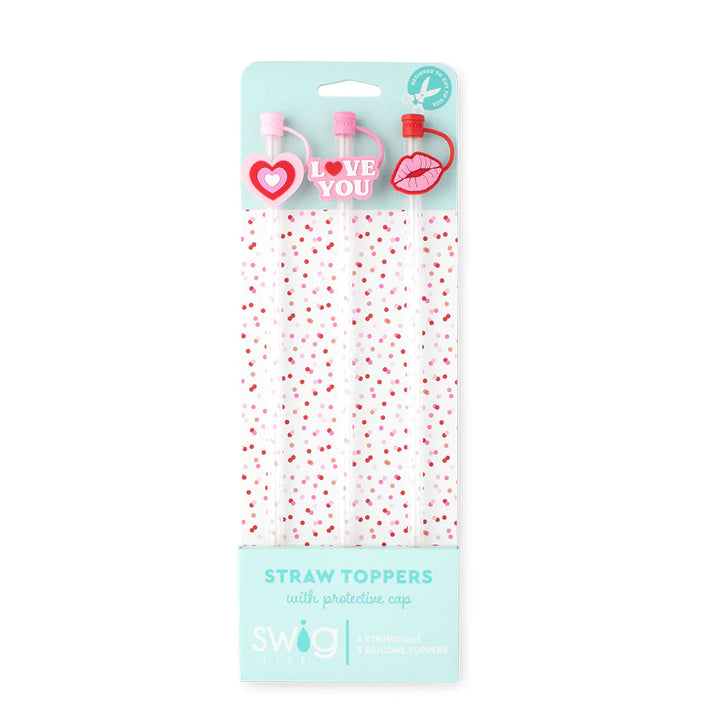 Swig | Sweethearts Straw Topper Set