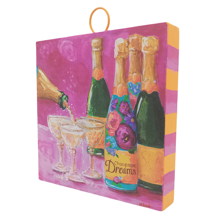 The Round Top Collection | Mini Gallery Art Hamilton Champagne Dreams in Pink