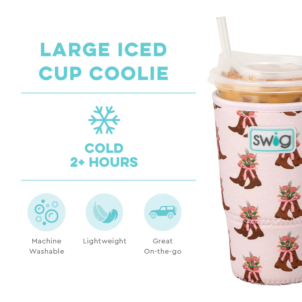 Swig | Cowgirl Coquette Large Iced Cup Coolie