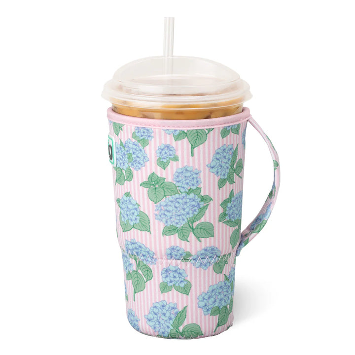 Swig | Hydrangeas Large Iced Cup Coolie
