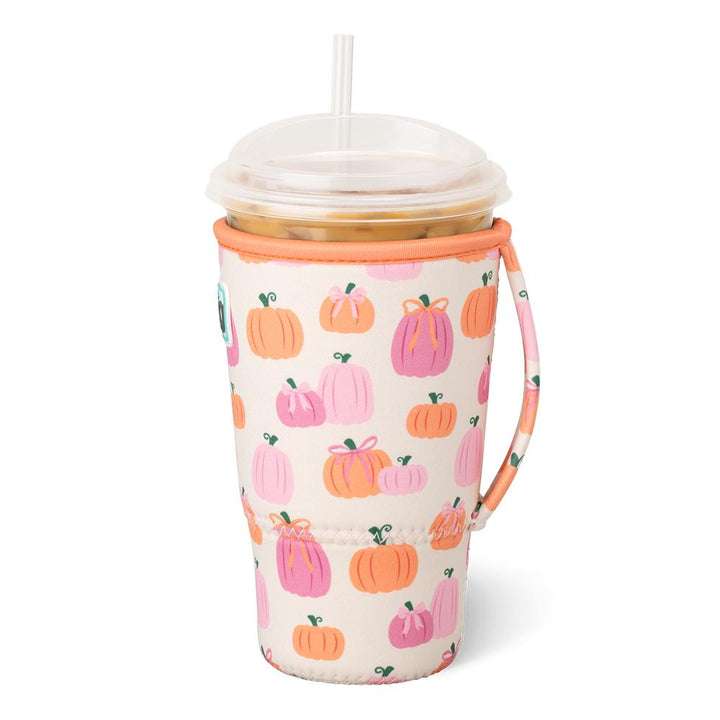 Swig | Pumpkins and Bows Large Iced Cup Coolie