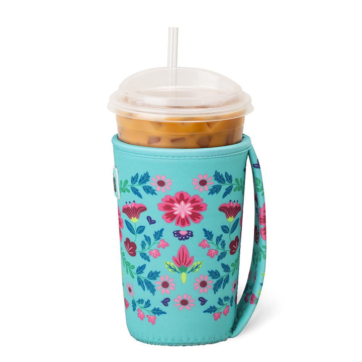 Swig | Flora Azul Medium Iced Cup Coolie