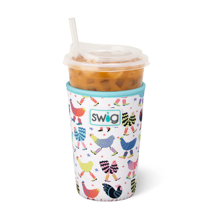 Swig | Funky Chicken Medium Iced Cup Coolie