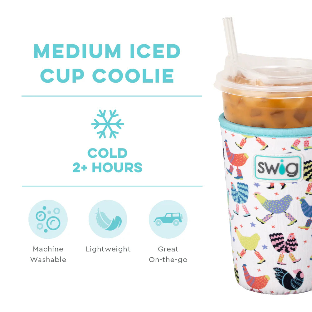 Swig | Funky Chicken Medium Iced Cup Coolie