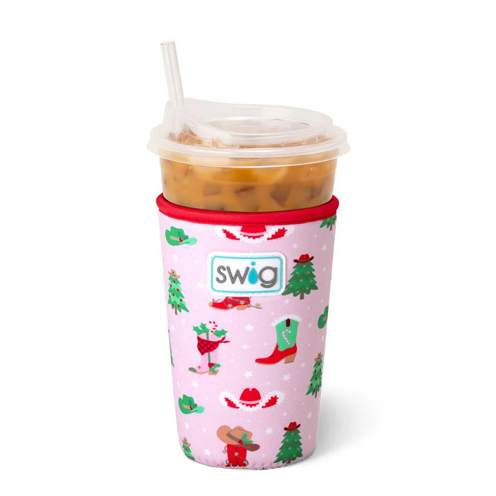 Swig | Howdy Holidays Medium Iced Cup Coolie