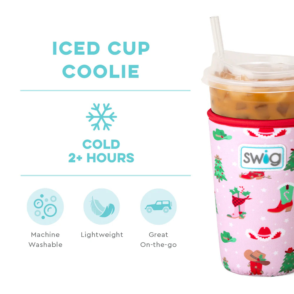 Swig | Howdy Holidays Medium Iced Cup Coolie