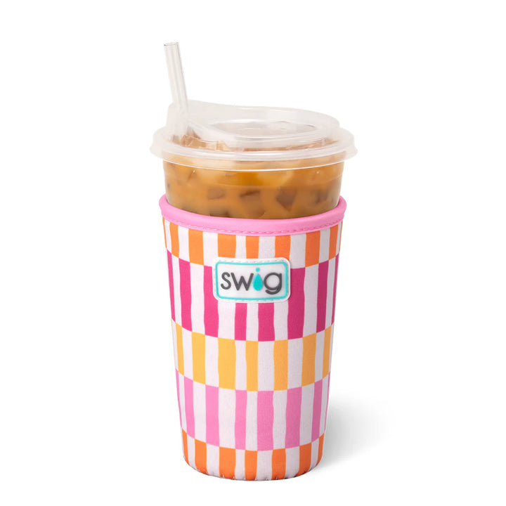 Swig | Sherbet Stripe Medium Iced Cup Coolie