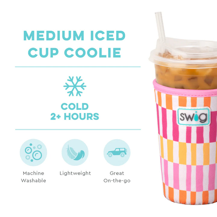 Swig | Sherbet Stripe Medium Iced Cup Coolie