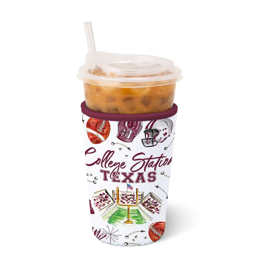 Swig | Tailgates in College Station Medium Iced Cup Coolie