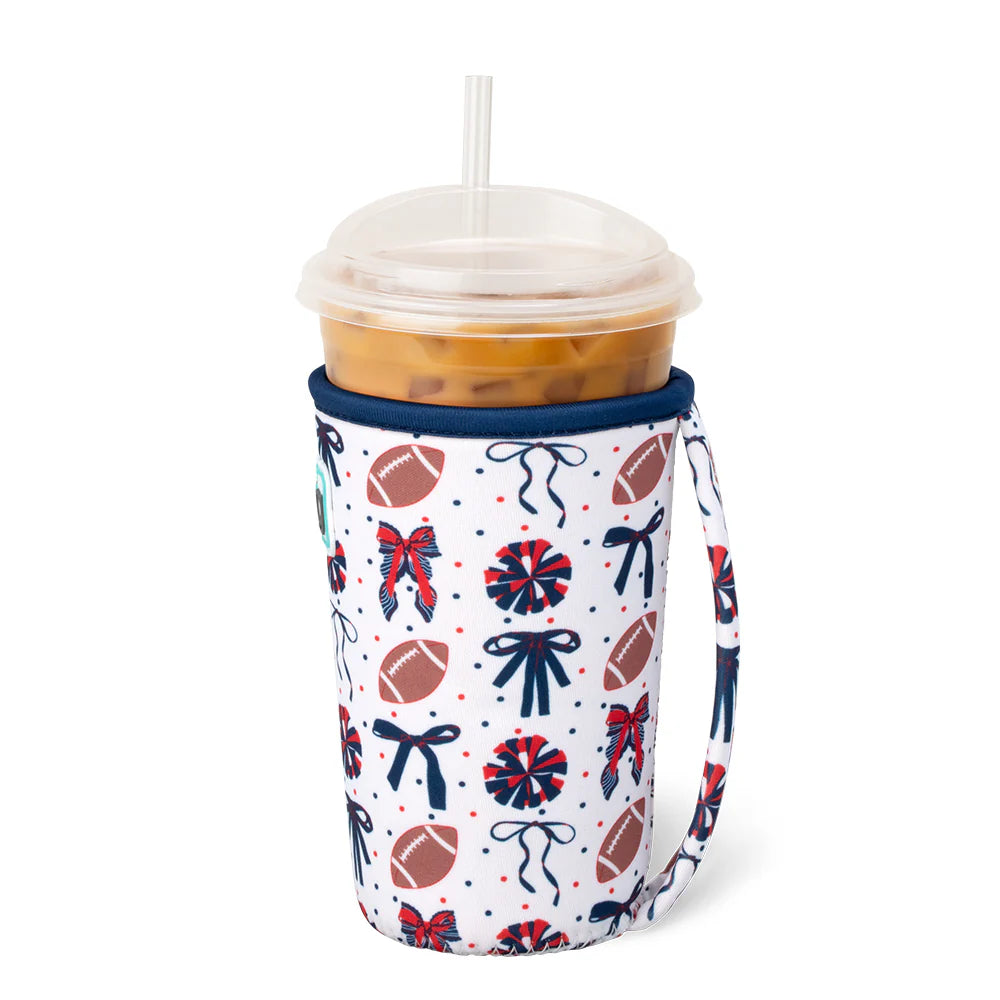 Swig | We've Got Spirit Navy and Red Medium Iced Cup Coolie