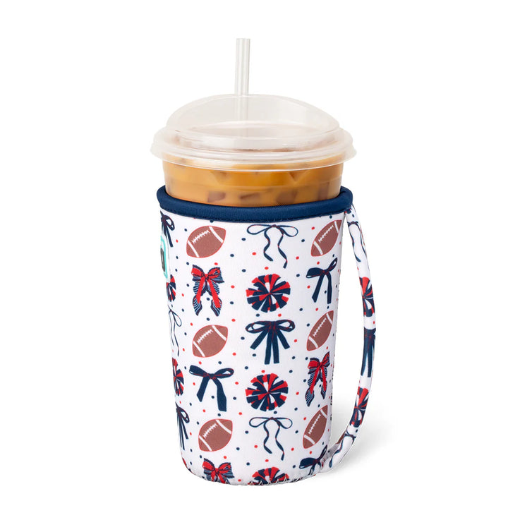 Swig | We've Got Spirit Navy and Red Medium Iced Cup Coolie