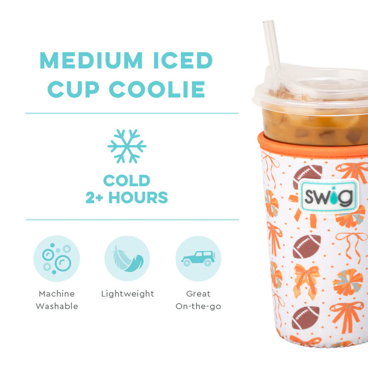 Swig | We've Got Spirit Orange Medium Iced Cup Coolie