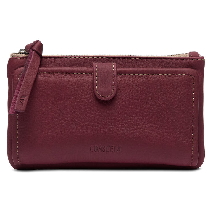 Consuela | Plum Slim Wallet