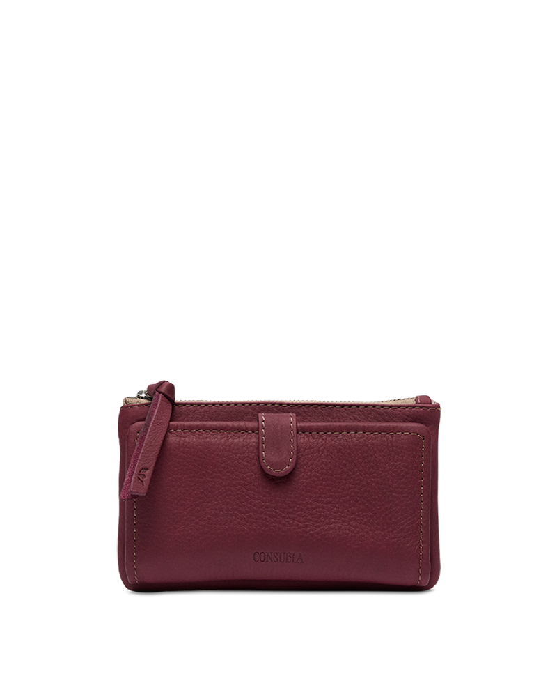 Consuela | Plum Slim Wallet