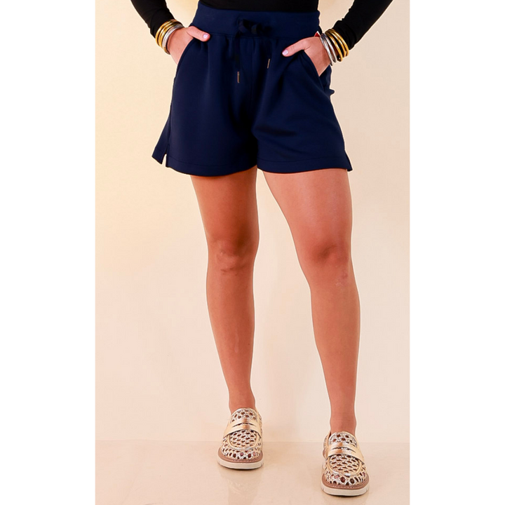 SPANX | AirEssentials® Shorts in Timeless Navy Blue