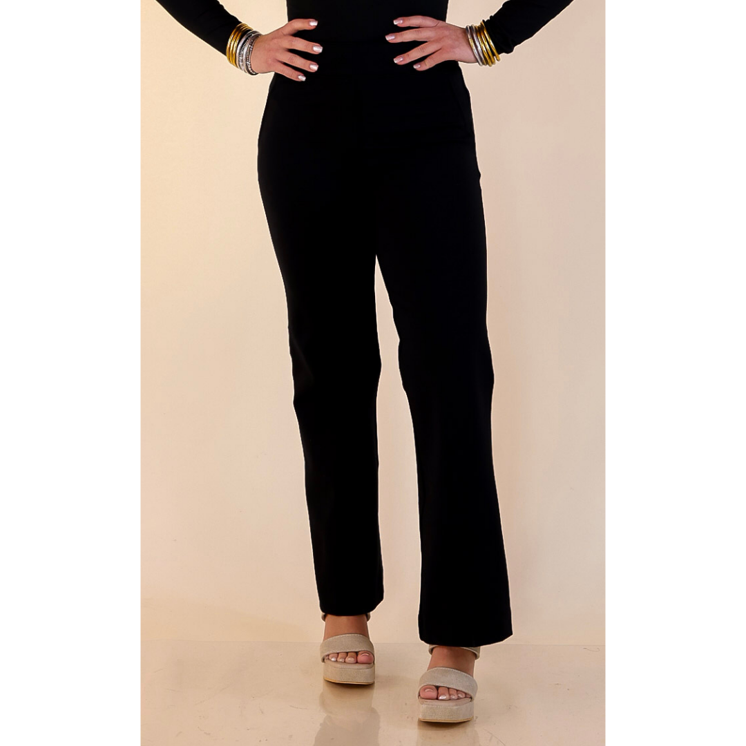 SPANX | SPANXsupersmooth™ PerfectFit Ponte Kick Flare Pant in Black