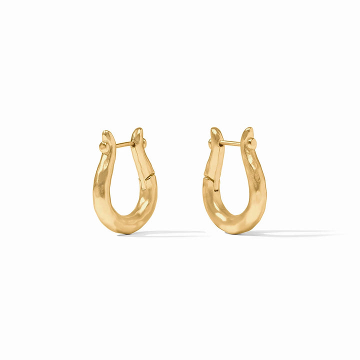Julie Vos | Saratoga Hoop Earrings in Gold