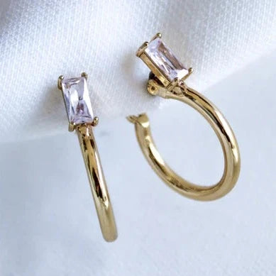 Kinsey Designs | Darra Mini Hoop Earrings in Gold - Giddy Up Glamour Boutique