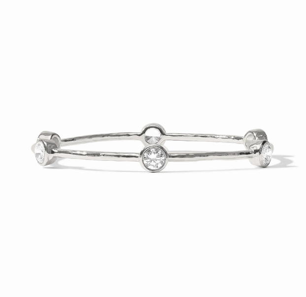 Julie Vos | Milano Luxe Bangle in Silver