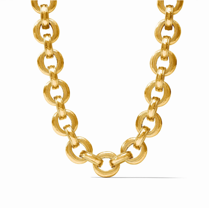 Julie Vos | Cannes Demi Link Necklace in Gold