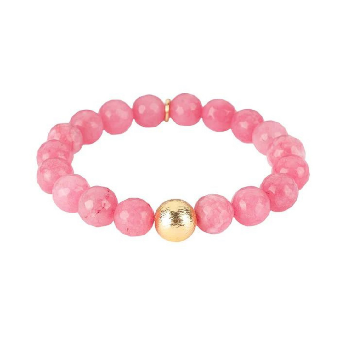 BuDhaGirl | Bianca Bracelet in Peony - Giddy Up Glamour Boutique