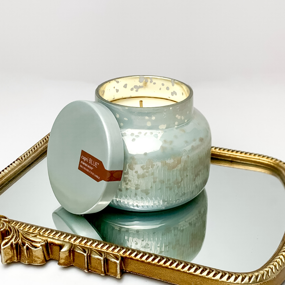 Capri Blue | 19 oz. Mercury Etched Signature Jar Candle | Various Scents - Giddy Up Glamour Boutique