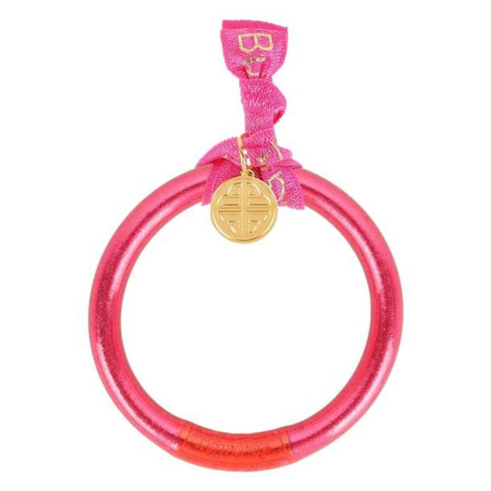 BuDhaGirl | Tzubbie All Weather Bangle in BDG Pink - Giddy Up Glamour Boutique