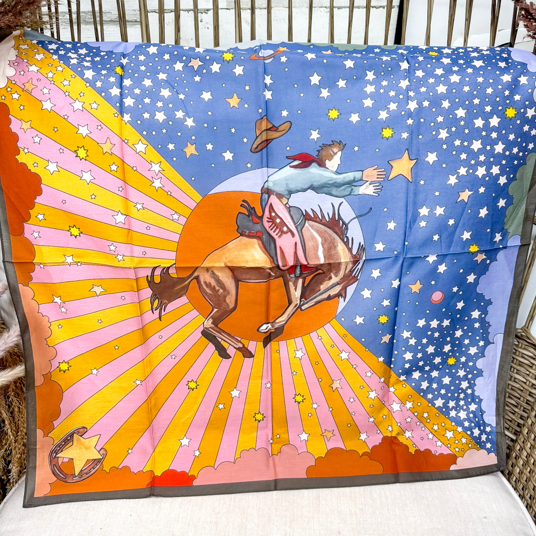 XOXO Art & Co | Lucky Star Shorty Wild Rag - Giddy Up Glamour Boutique