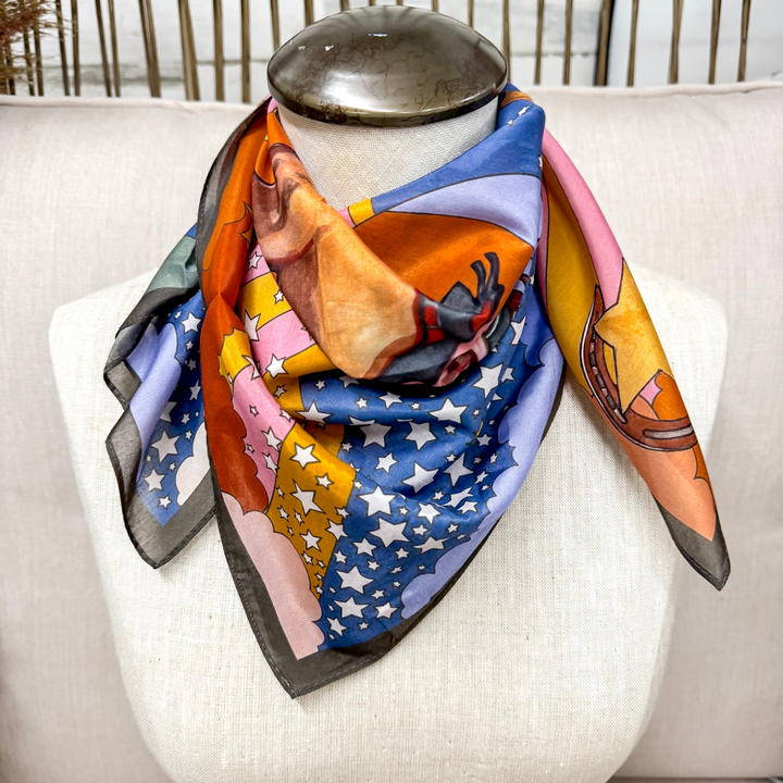 XOXO Art & Co | Lucky Star Shorty Wild Rag - Giddy Up Glamour Boutique