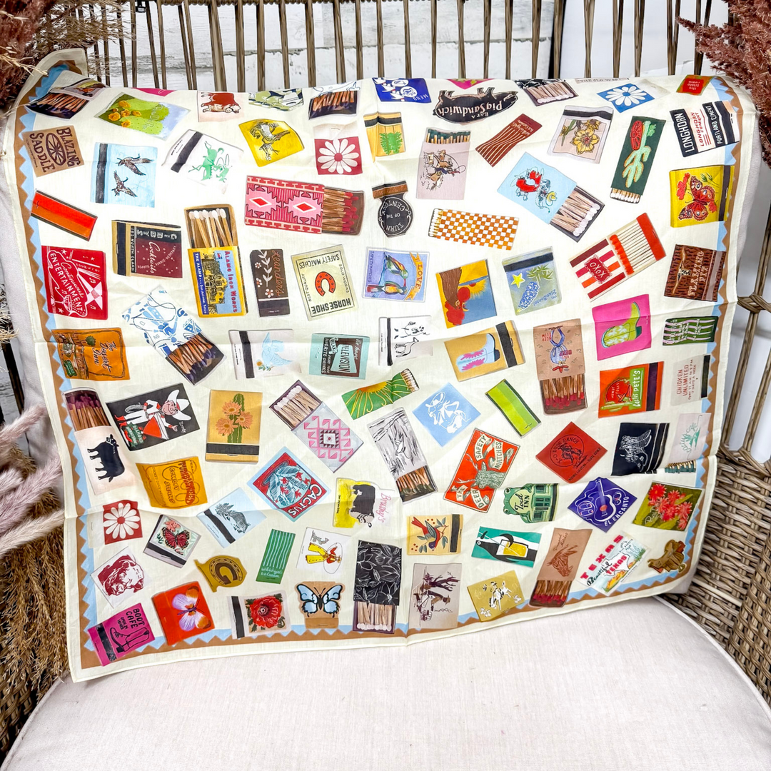 XOXO Art & Co | Matchbooks Shorty Wild Rag - Giddy Up Glamour Boutique