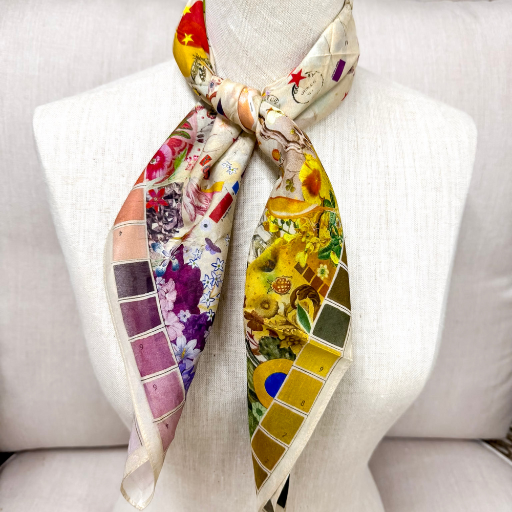 XOXO Art & Co | Color Wheel Shorty Wild Rag - Giddy Up Glamour Boutique