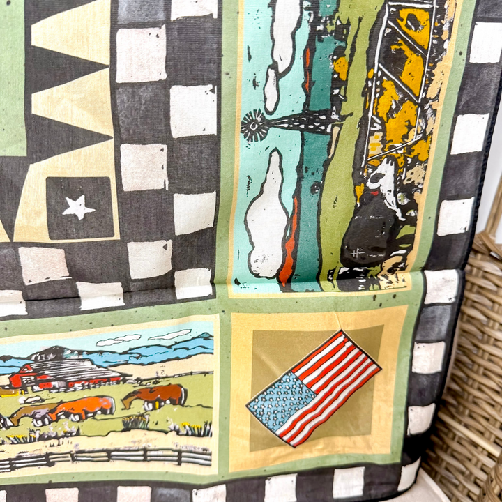 XOXO Art & Co | Americana Shorty Wild Rag - Giddy Up Glamour Boutique