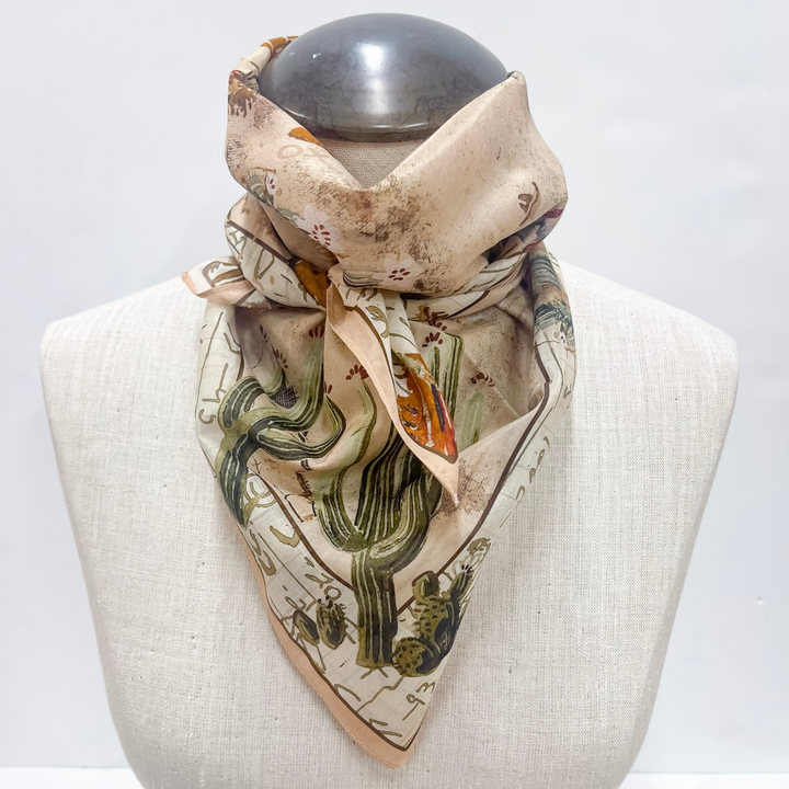 XOXO Art & Co | Grandpa's Wallpaper Shorty Wild Rag - Giddy Up Glamour Boutique