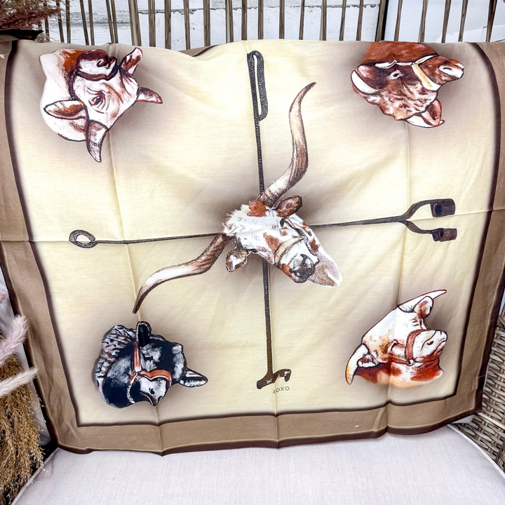 XOXO Art & Co | Cattle Guard Shorty Wild Rag - Giddy Up Glamour Boutique