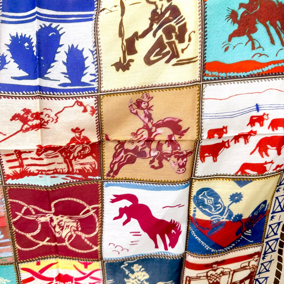 XOXO Art & Co | Camp Blanket Shorty Wild Rag - Giddy Up Glamour Boutique