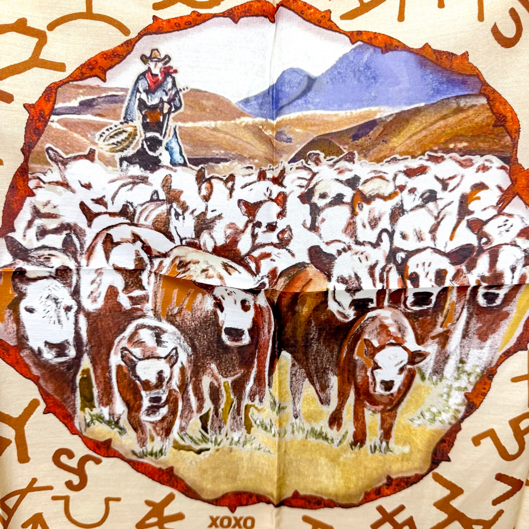XOXO Art & Co | Cattle Drive Shorty Wild Rag - Giddy Up Glamour Boutique