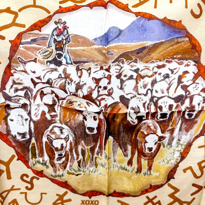 XOXO Art & Co | Cattle Drive Shorty Wild Rag - Giddy Up Glamour Boutique