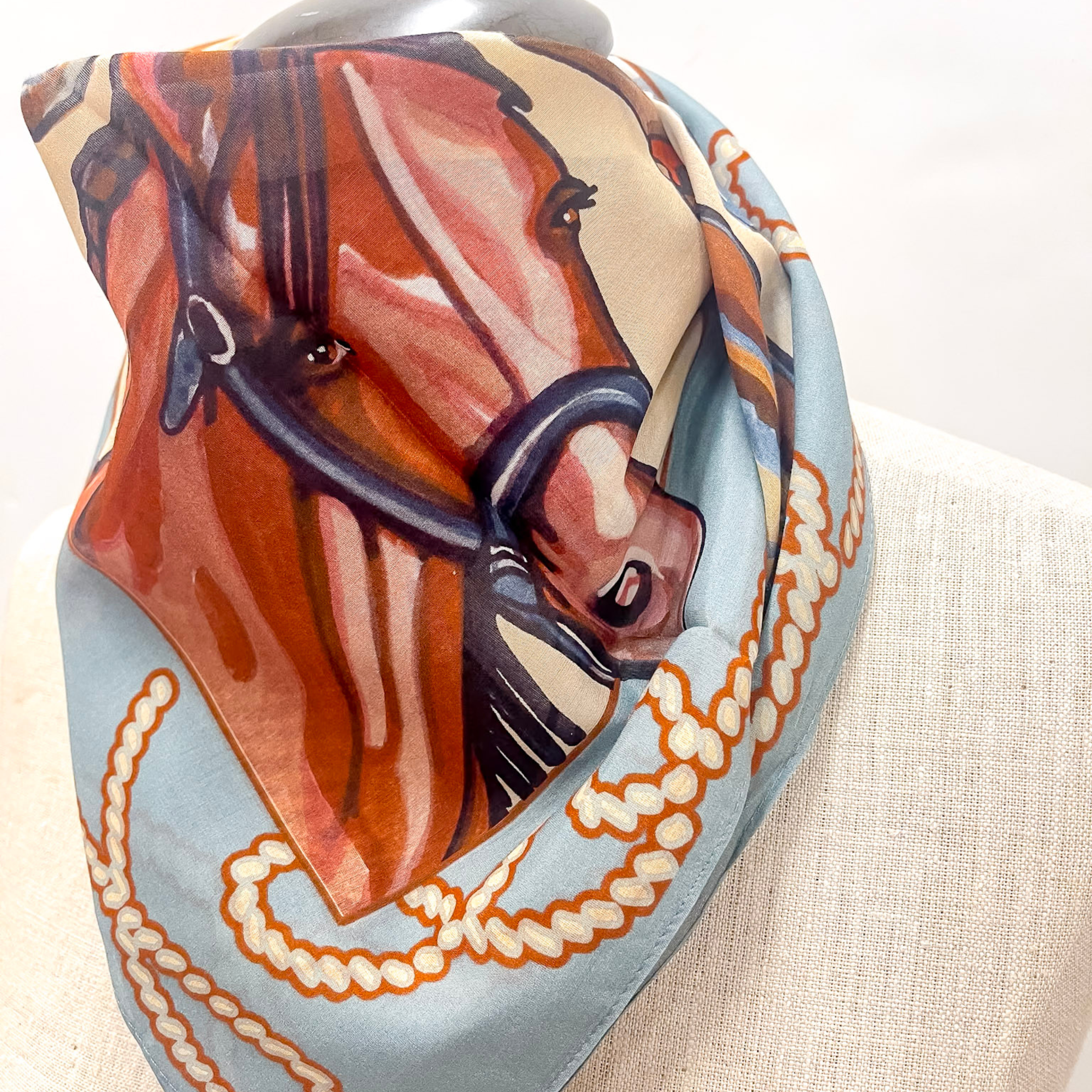 XOXO Art & Co | All the Pretty Little Horses Shorty Wild Rag - Giddy Up Glamour Boutique