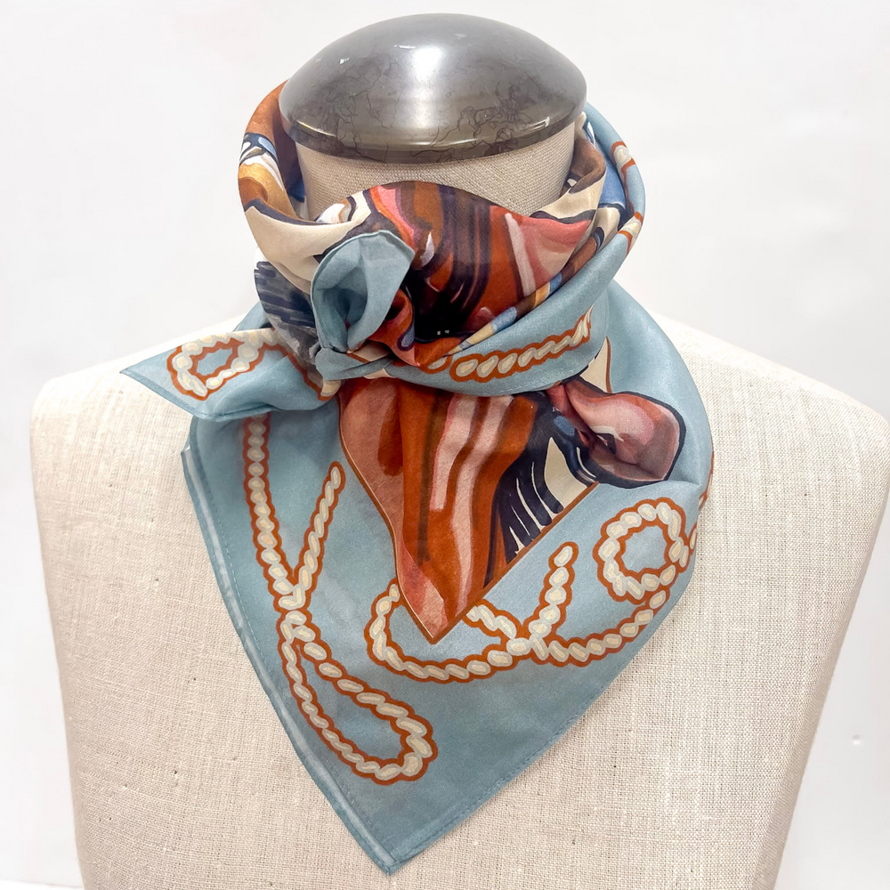 XOXO Art & Co | All the Pretty Little Horses Shorty Wild Rag - Giddy Up Glamour Boutique