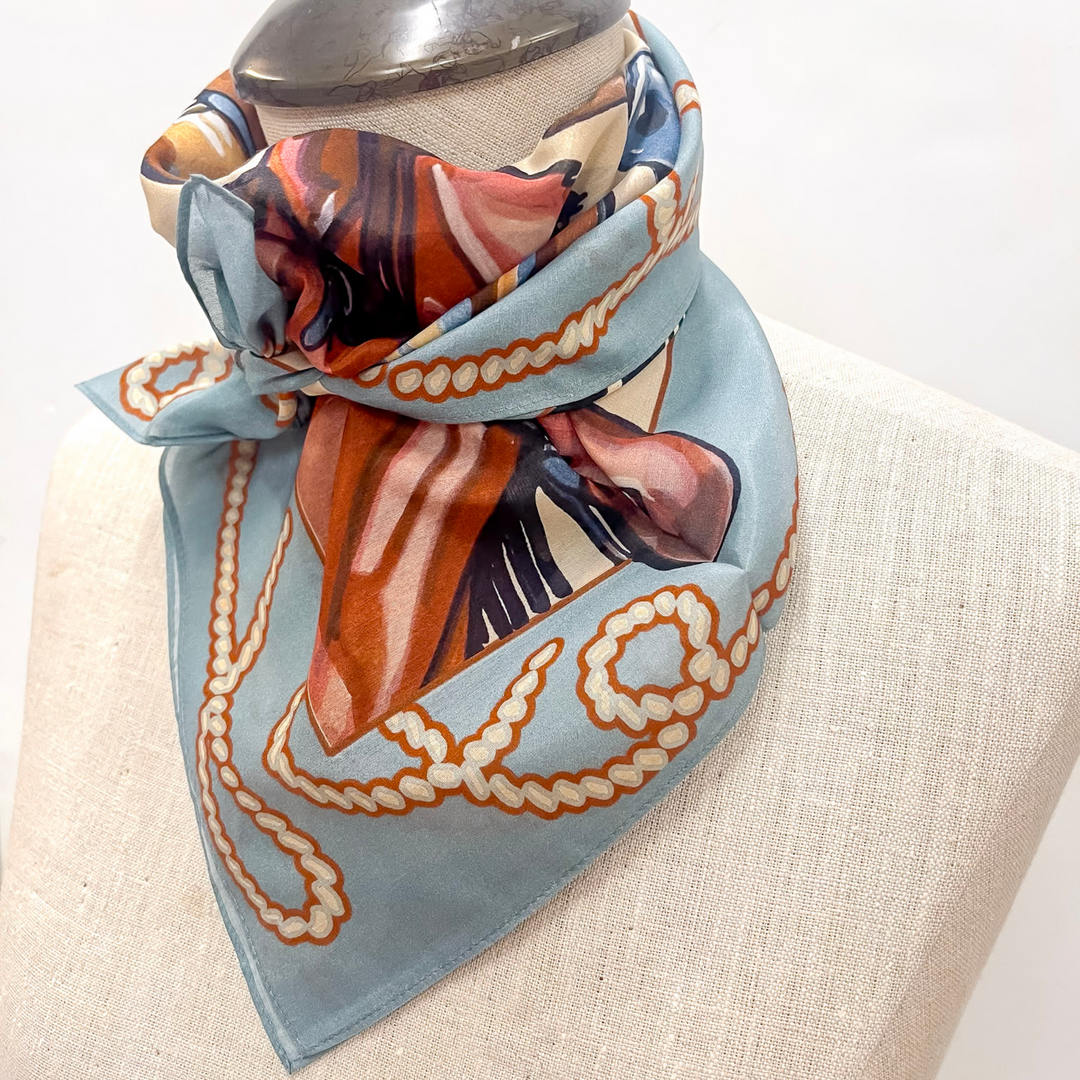 XOXO Art & Co | All the Pretty Little Horses Shorty Wild Rag - Giddy Up Glamour Boutique